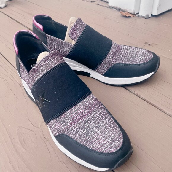 Michael Kors Felix Trainer - pink glitter - new in box - Picture 2 of 5